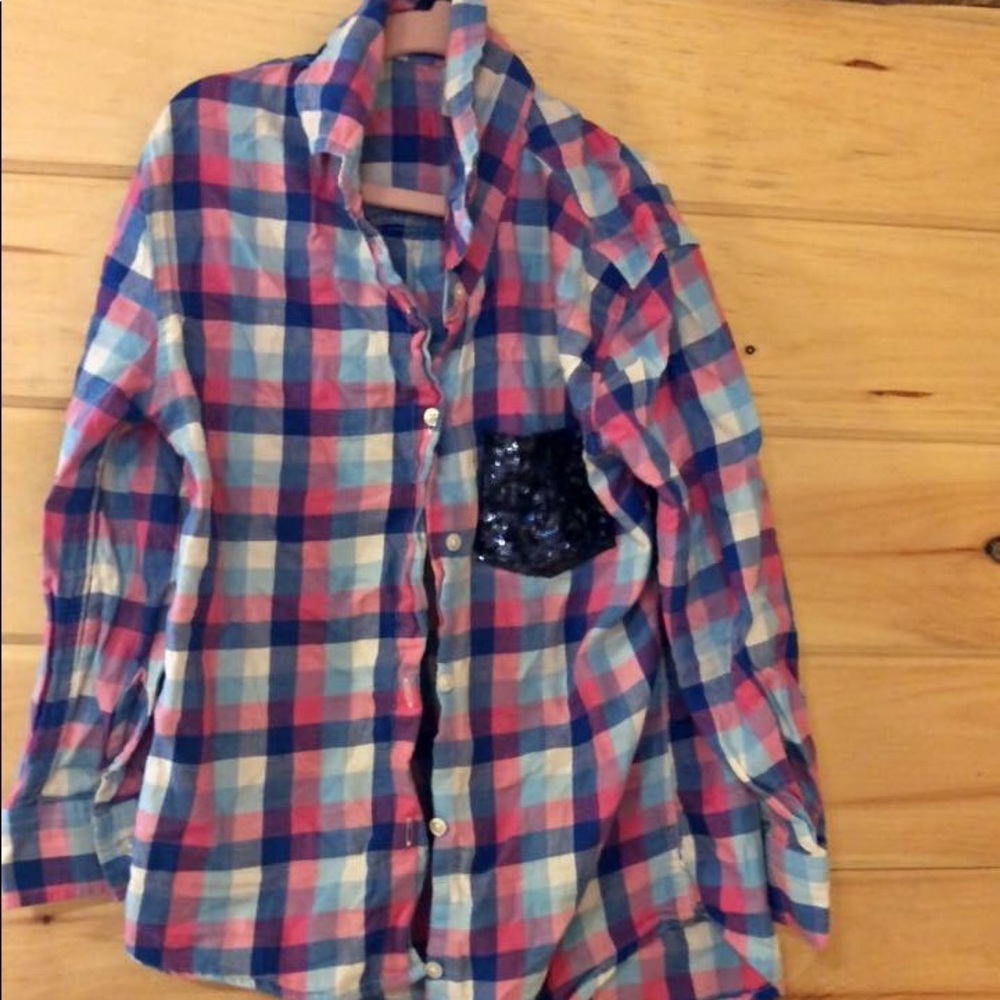Girls flannel shirt